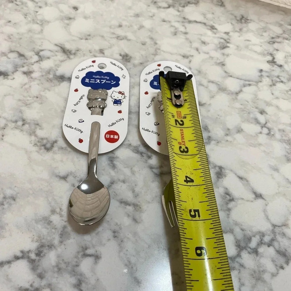 Hello Kitty Fork and Spoon - Picture 3 of 4